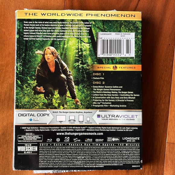 Hunger Games DVD - Picture 5 of 5